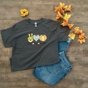 Peace Love Pumkpins Shirt